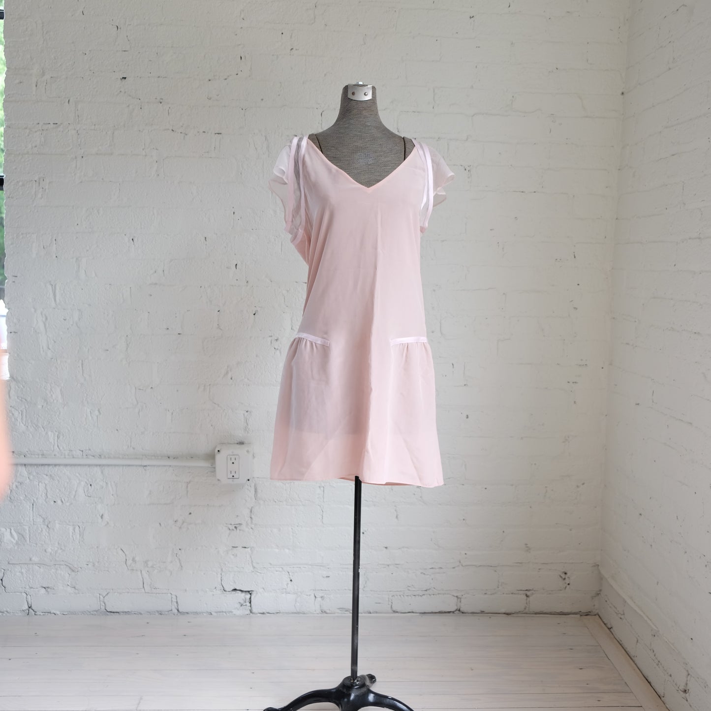 Vanessa Bruno Sheer Pink Dress | Vintage