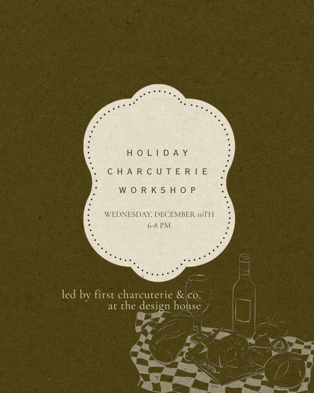 Charcuterie Workshop Ticket