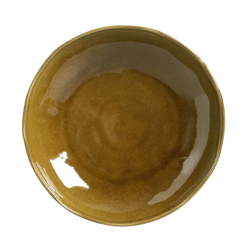 Stoneware Salad Bowl | Amber