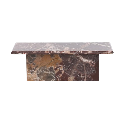 Arum Coffee Table- Merlot Marble