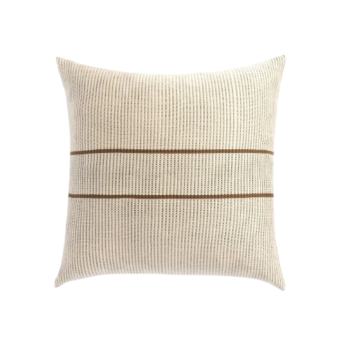 Handwoven Merido Pillow - Beige