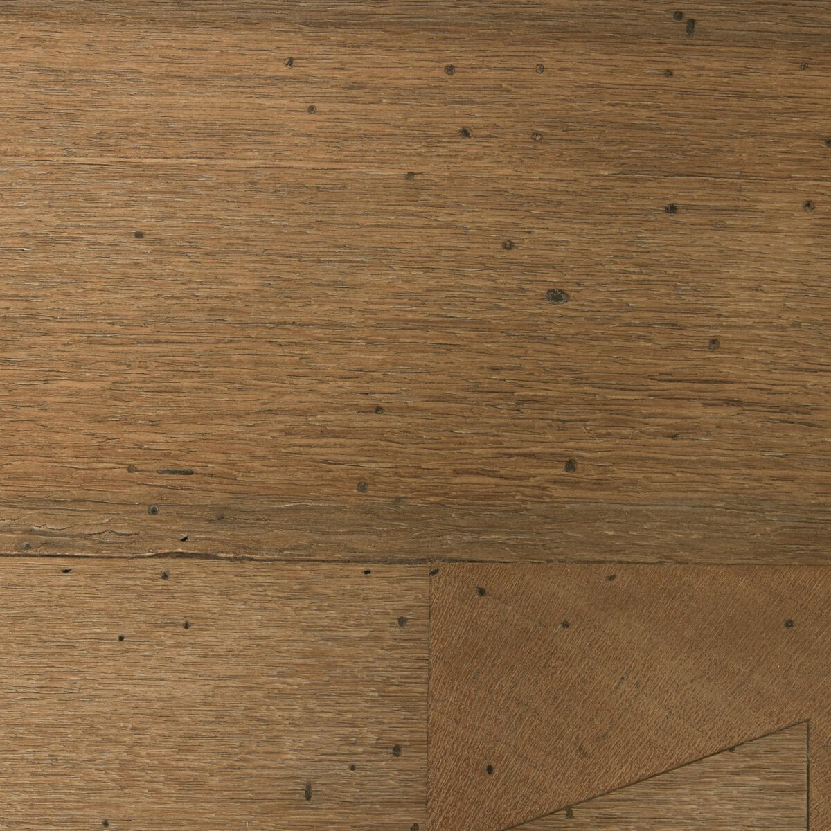 Abaso Rectangular Coffee Table- Rustic Wormwood Oak
