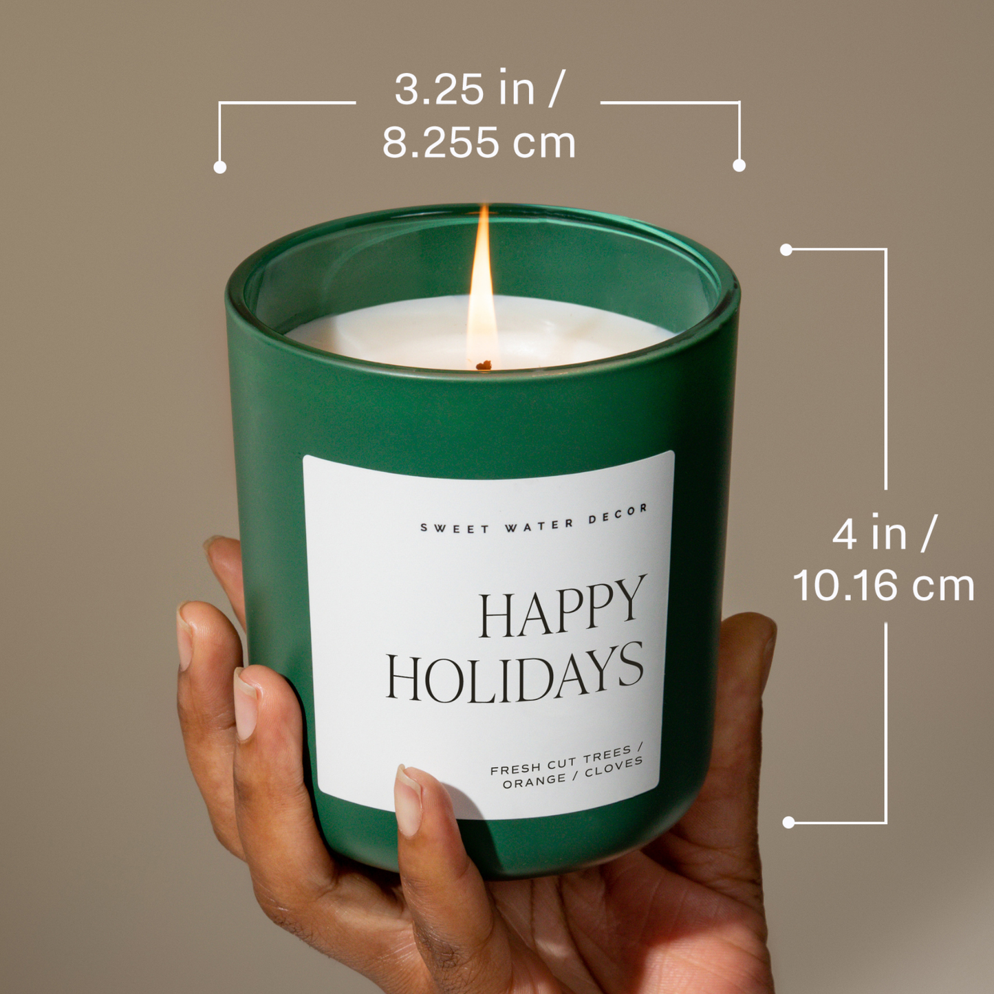 Christmas Tree Farm 15 oz Matte Soy Candle- Home Decor
