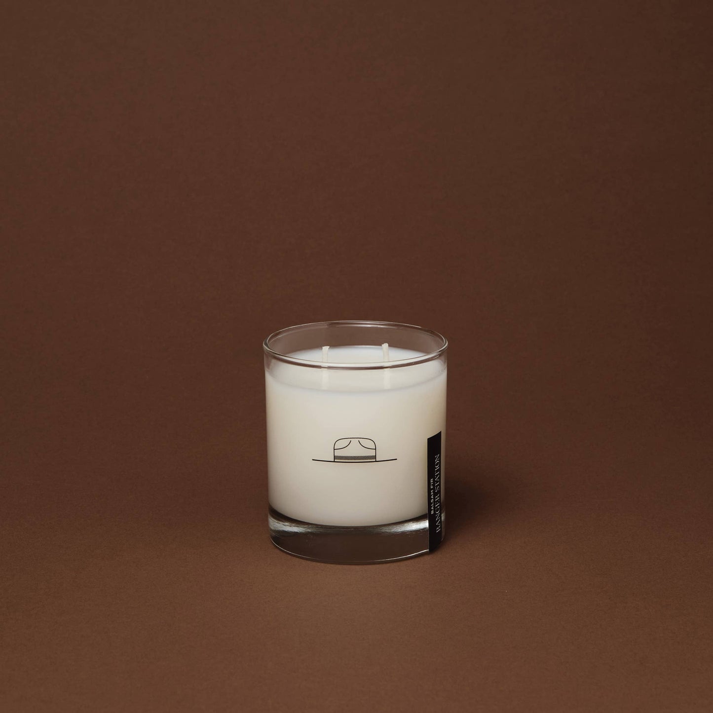 BALSAM FIR CANDLE: 11oz Rocks Glass
