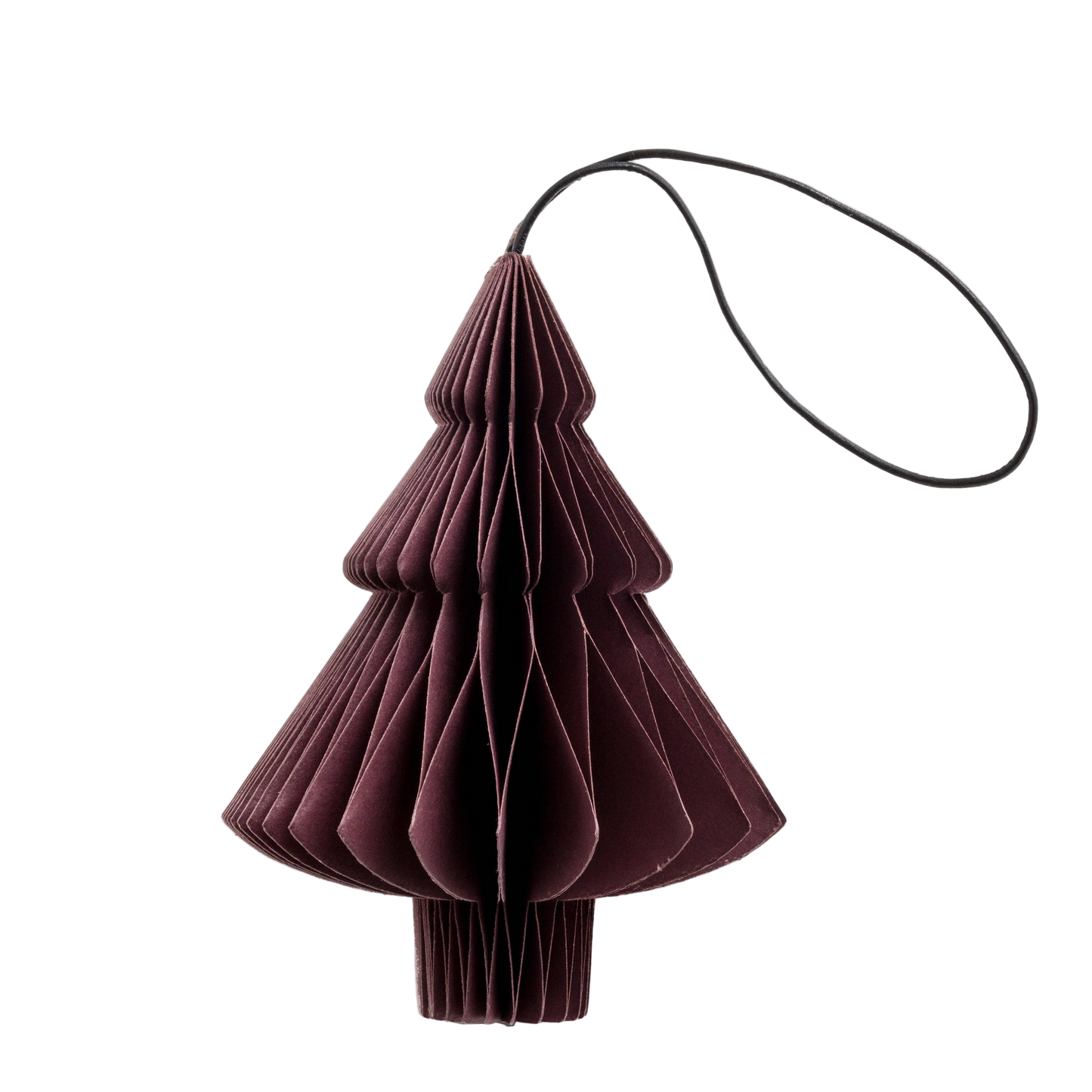 Paper Tree Ornament | Dark Red