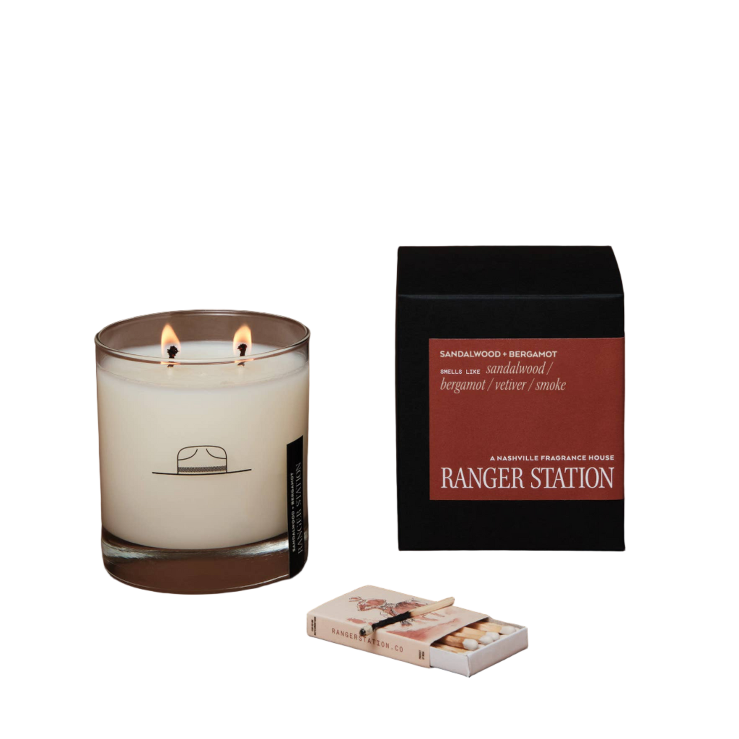 Sandalwood + Bergamot Candle | Ranger Station