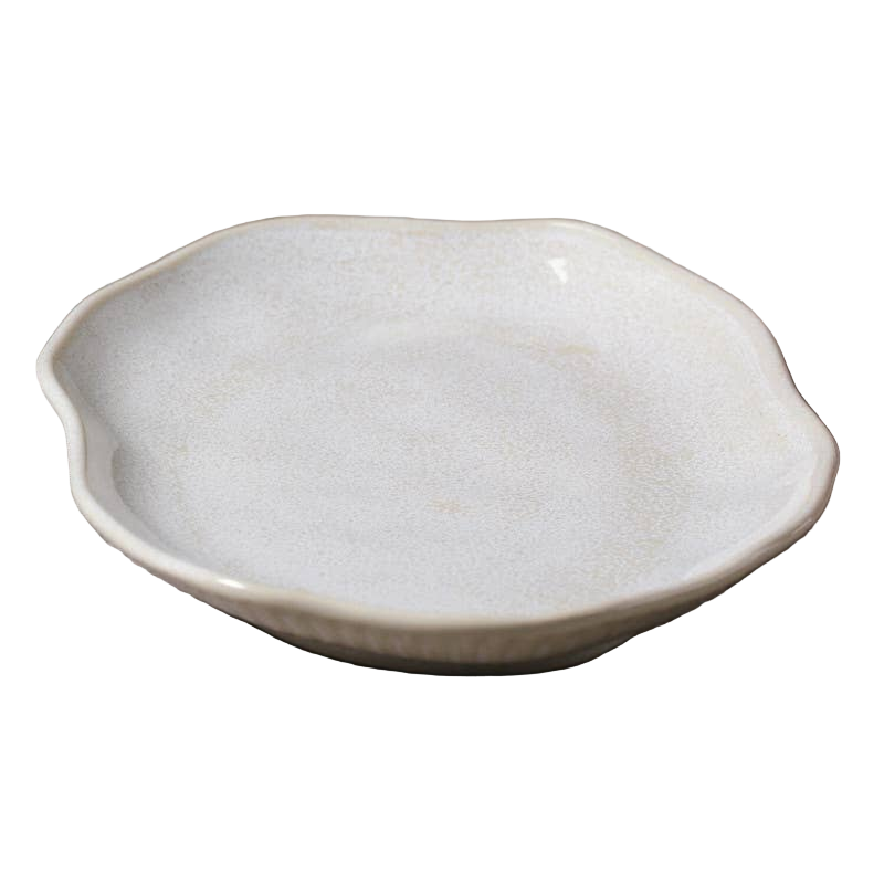 Shallow Oval Platter in Latte
