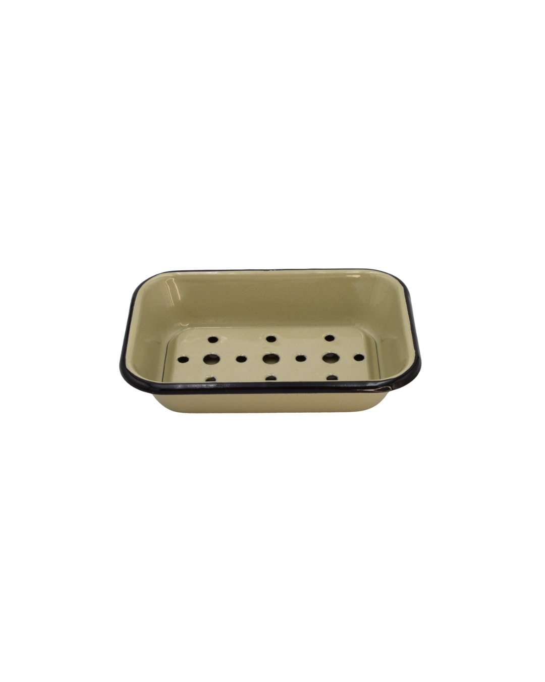 Soap Dish Enamel - Oyster