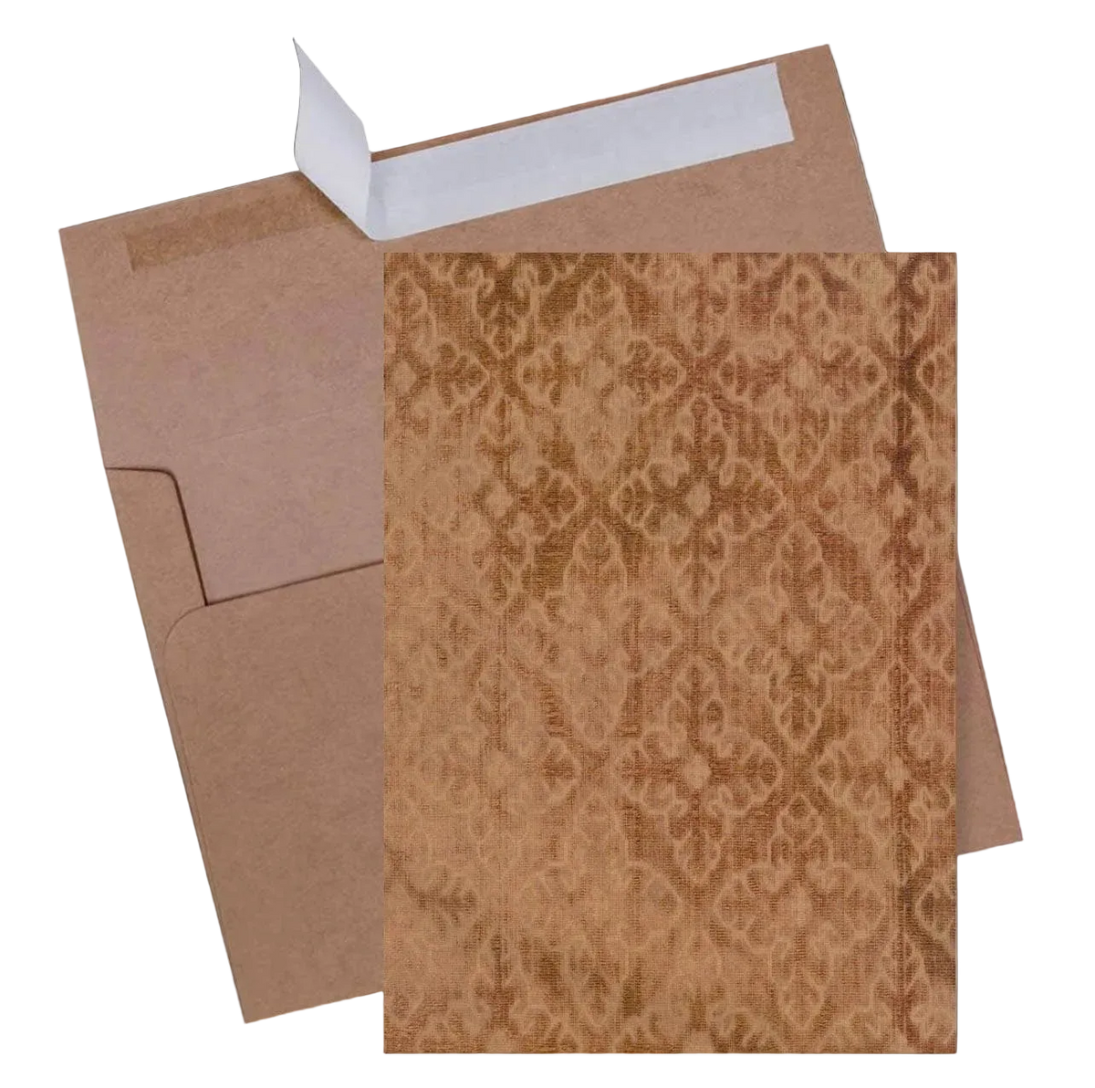 Clay Antique Textile Greeting Card