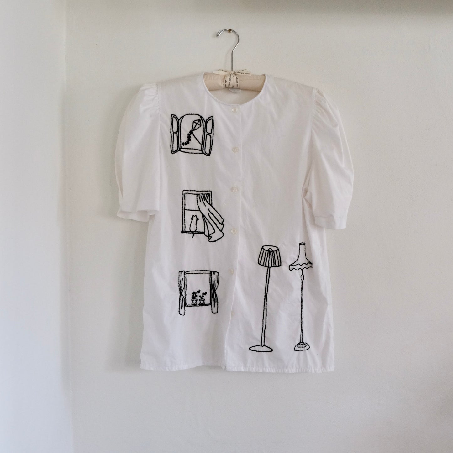 Hand Embroidered Button Up | Vintage