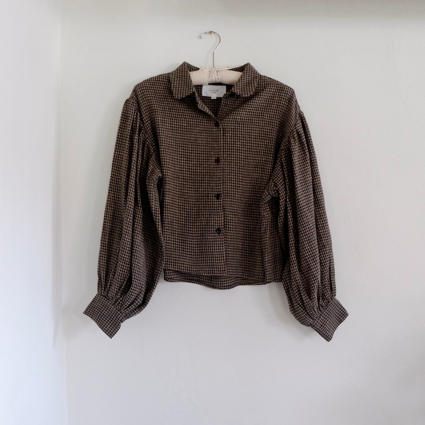 Volume Sleeve Blouse