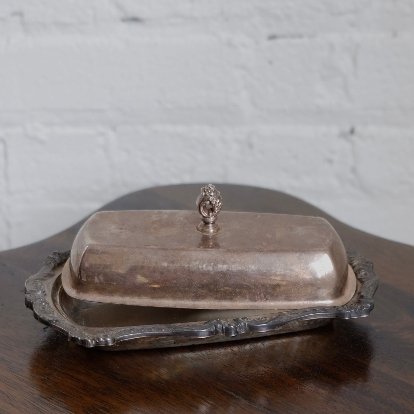 Silverplate Butter Dish | Vintage