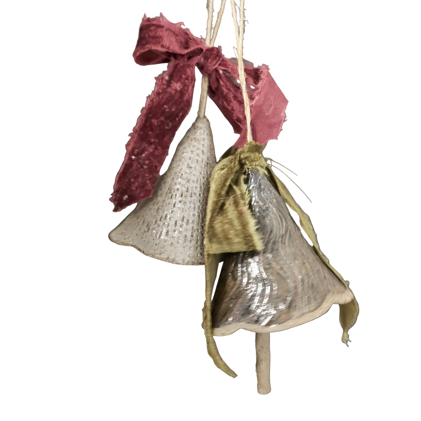 Ceramic Bell Ornament