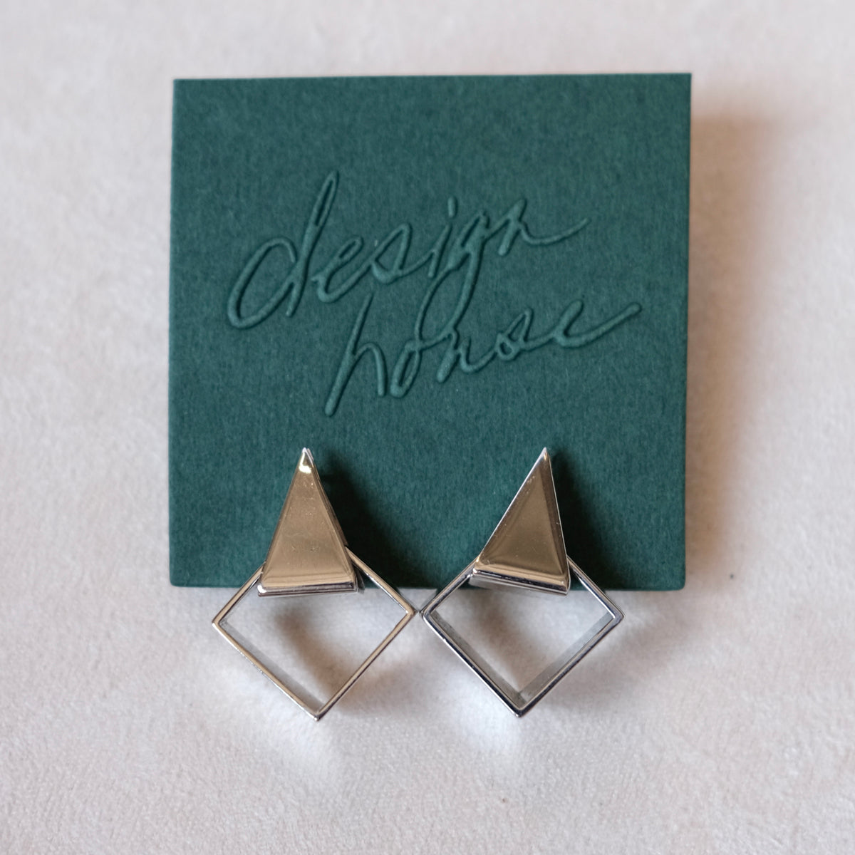 Post-Modern Geometric Earrings | Vintage