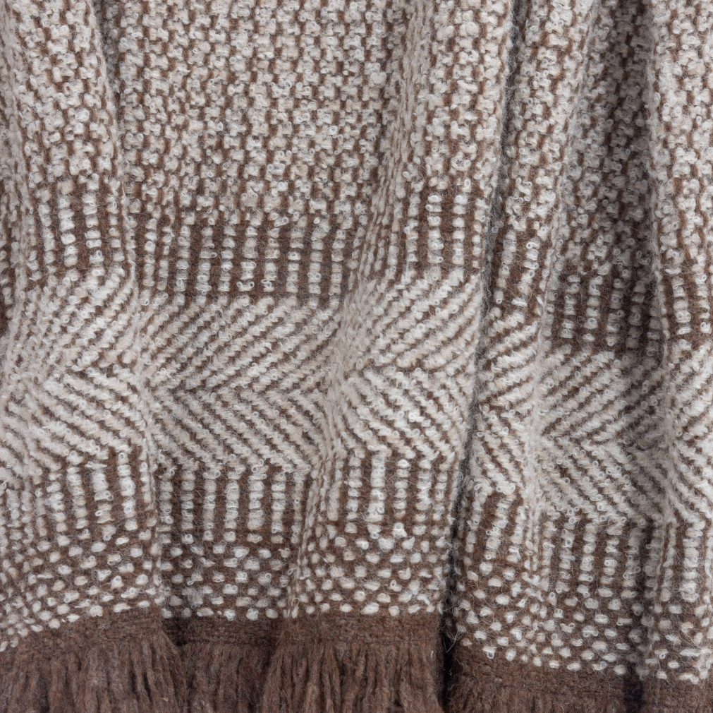 Chambi Saddle Alpaca Throw Blanket