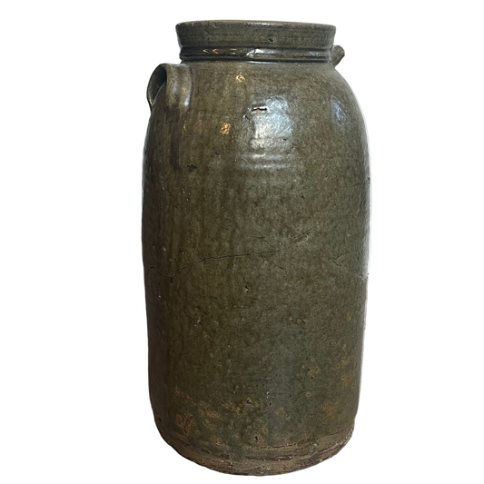 Antique Primitive Stoneware Vessel