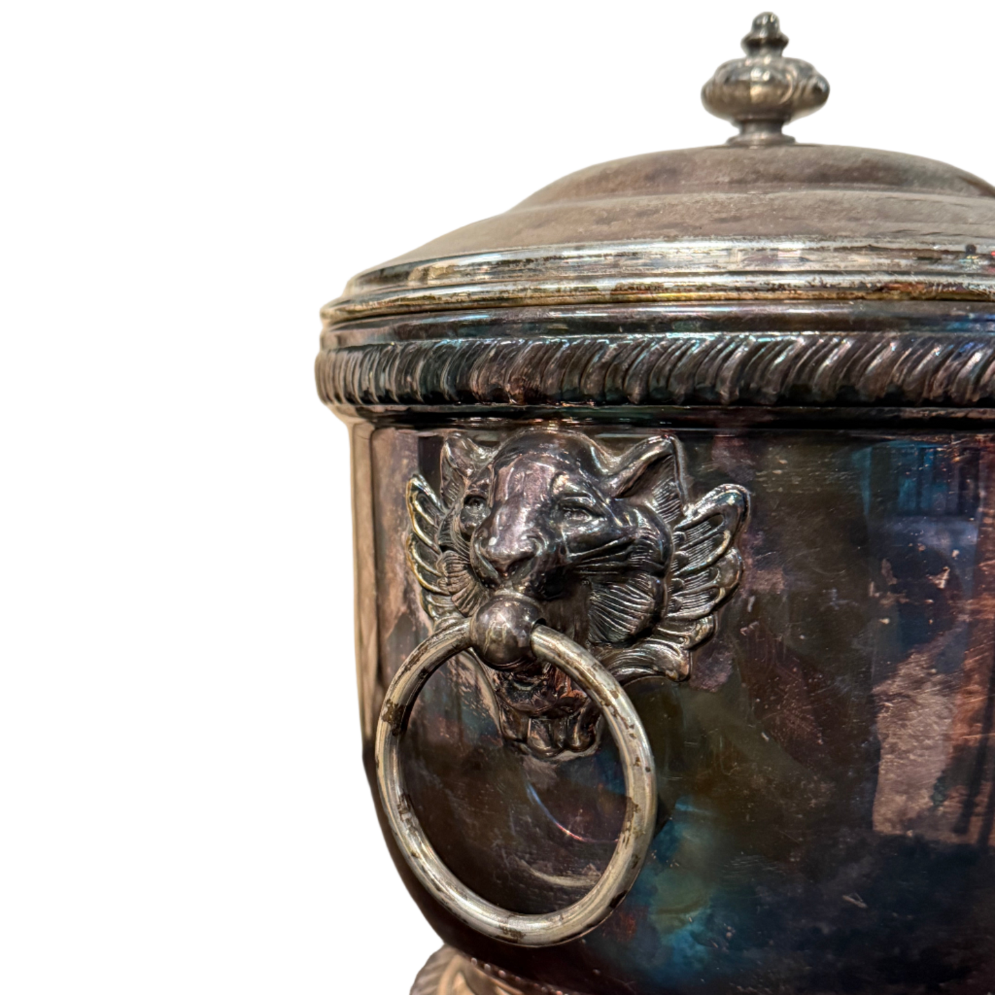 Antique Silver Plate Ice Bucket