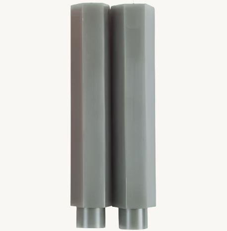 Fancy Taper 6" Candle: Moss Green
