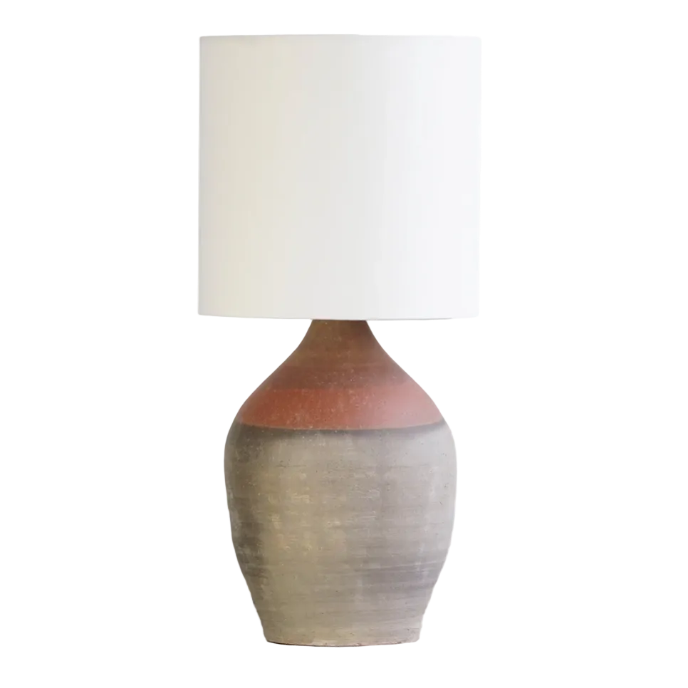 Clay Rice Wine Bottle Lamp