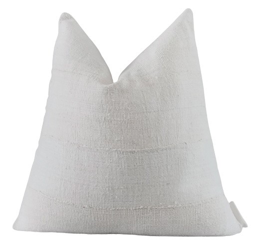 Mazi - Authentic Mali Mudcloth Throw Pillow Cover