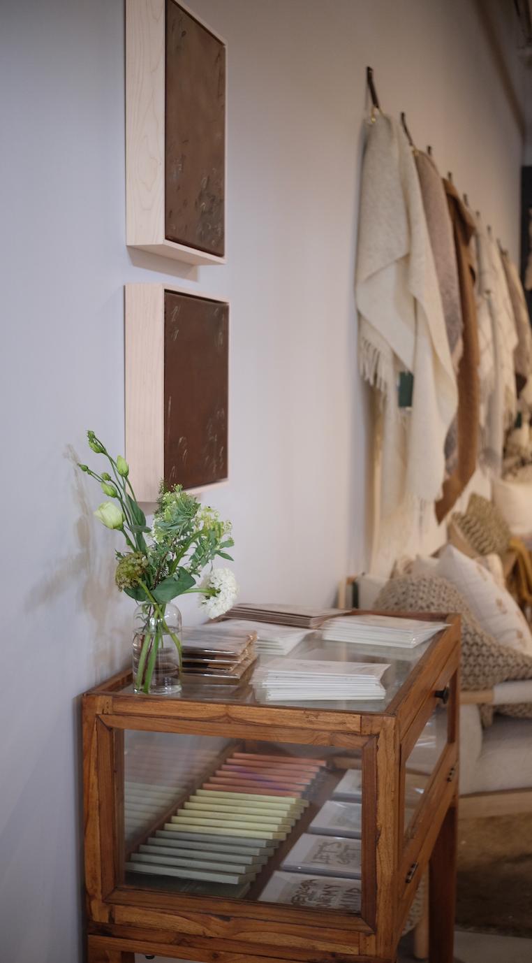 Vintage Teak Shop Case