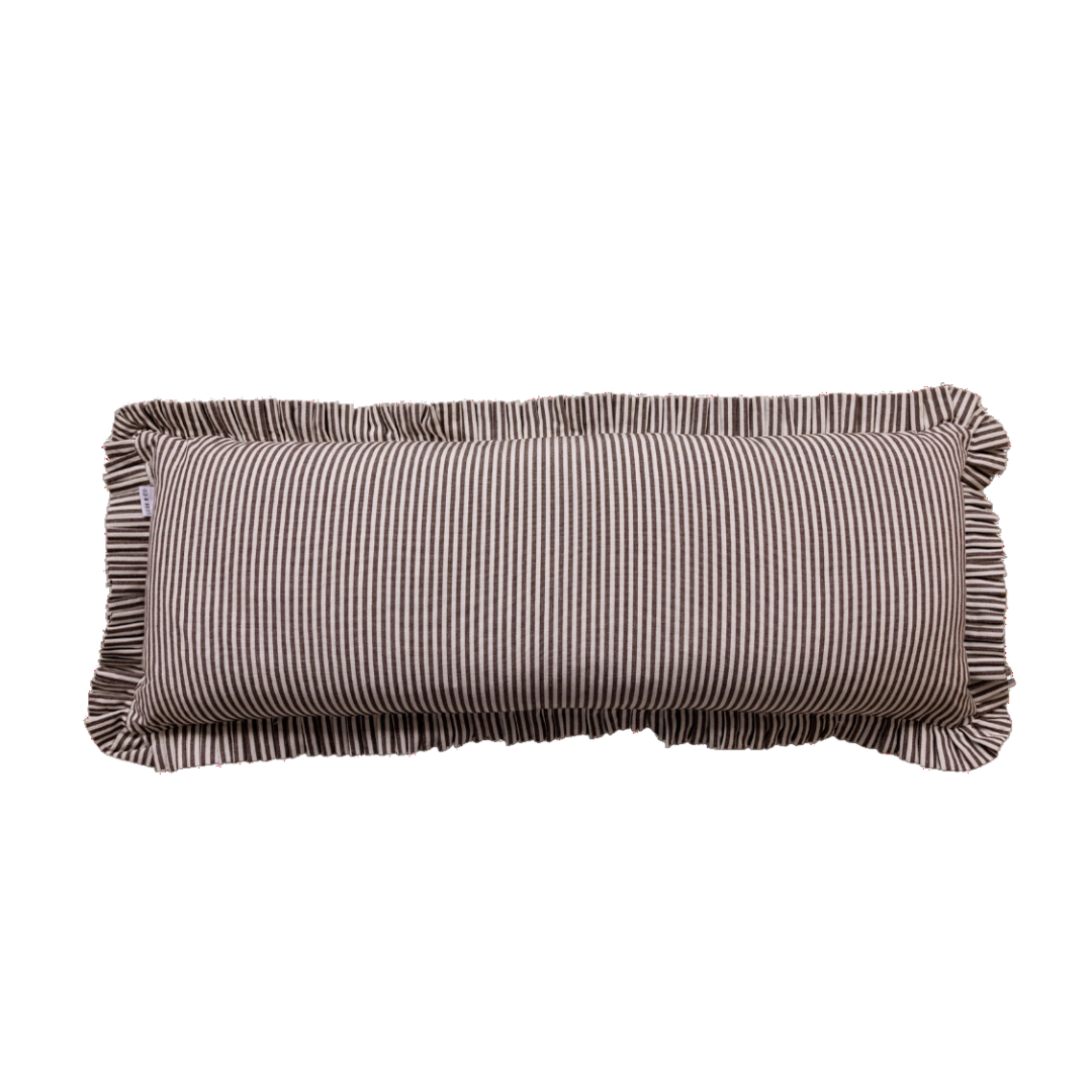 Ruffle Bolster Pillow Cover