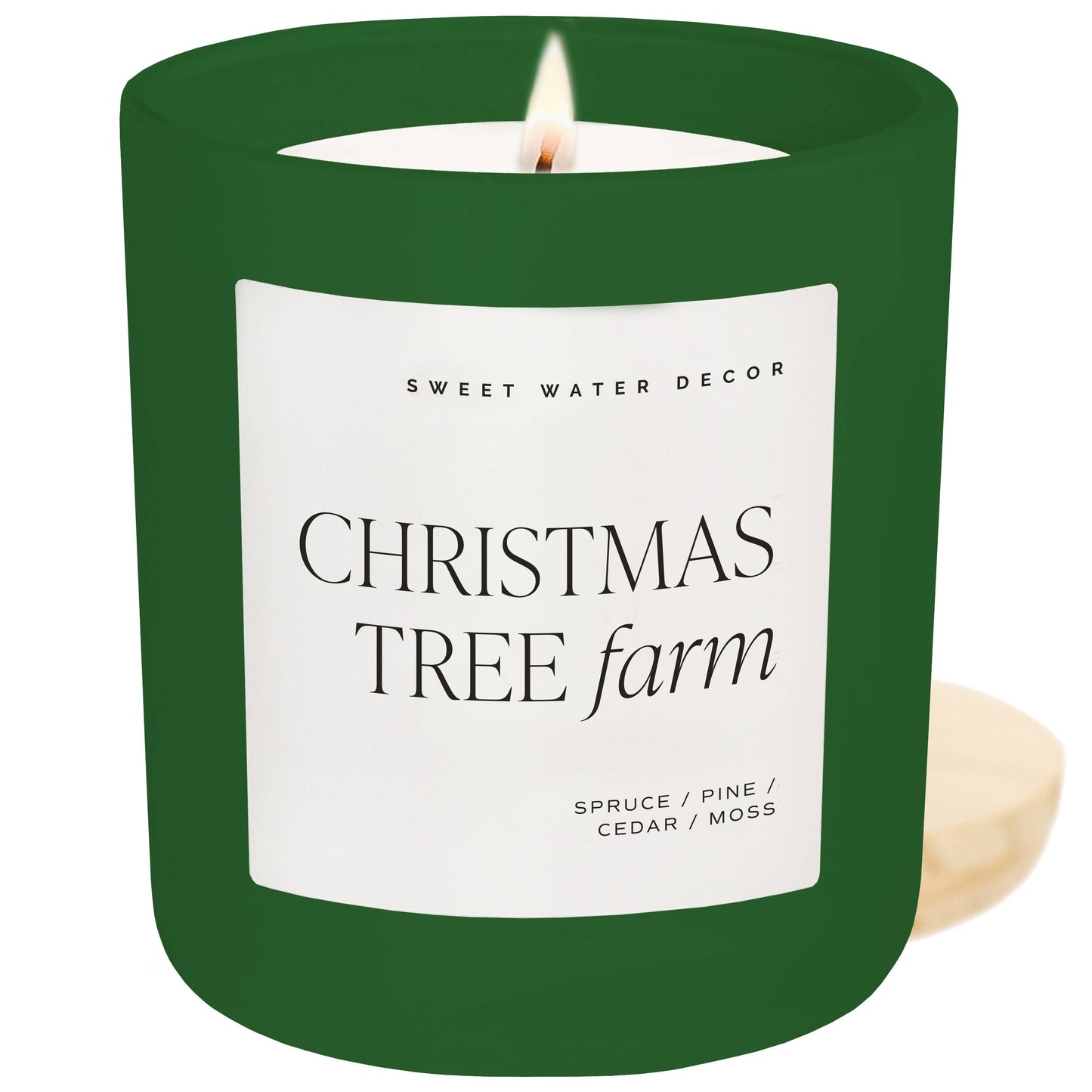Christmas Tree Farm 15 oz Matte Soy Candle- Home Decor