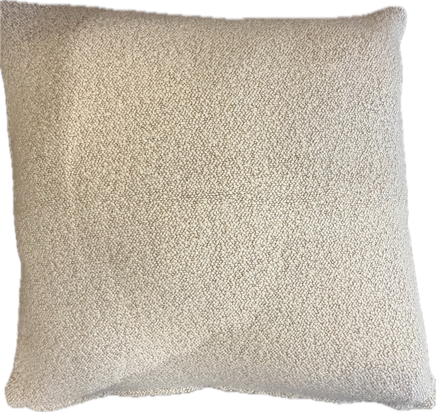 Custom Pillow Cover- White Pebble