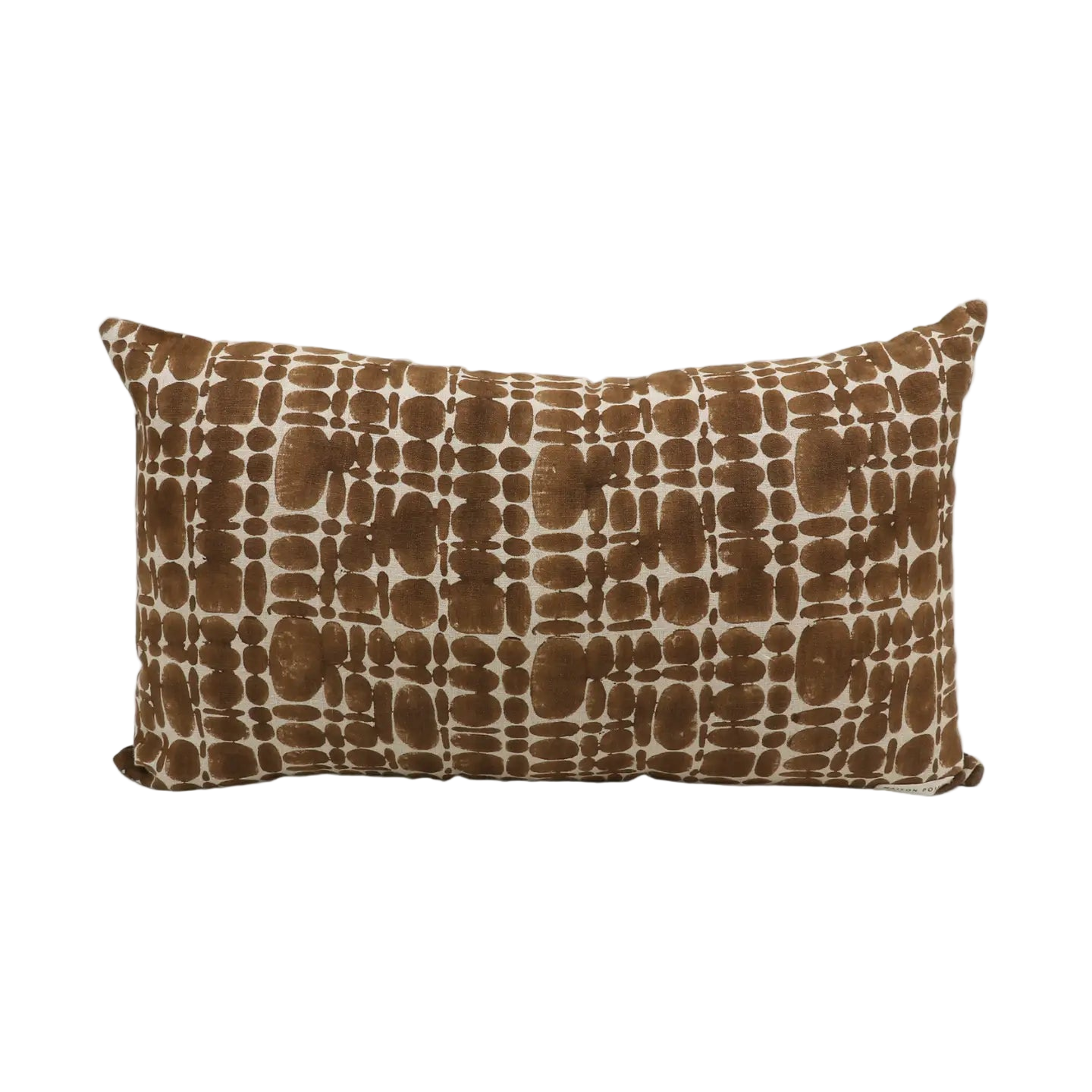 Pierre Lumbar Pillow in Tobacco