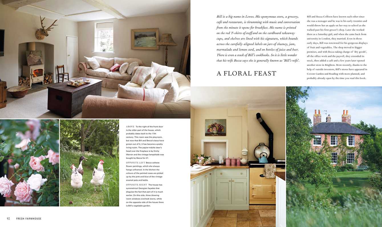 Perfect English Farmhouse Coffee Table Book