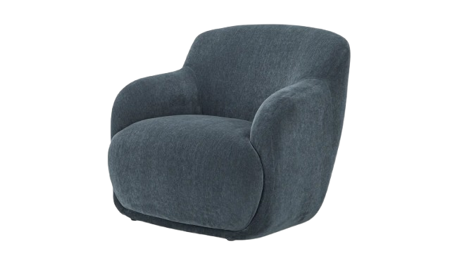 Stevie Lounge Chair Slate Blue
