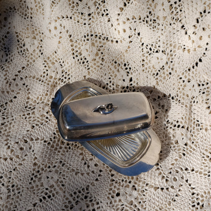 Floral Butter Dish