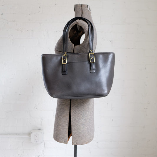 Coach Leather Mini Tote | Vintage