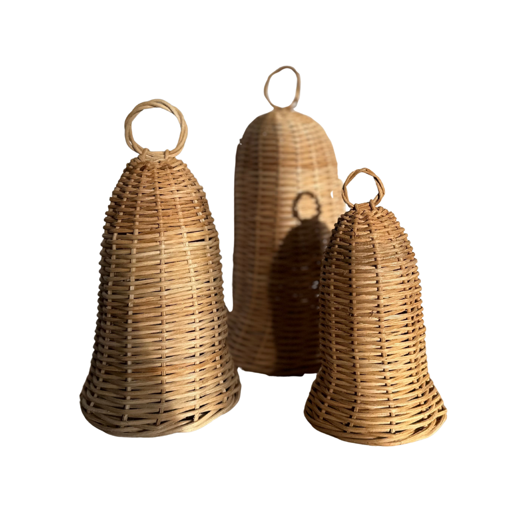 Rattan Bells Set (3pcs)