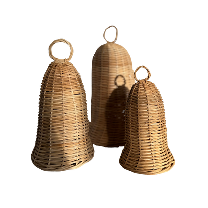 Rattan Bells Set (3pcs)