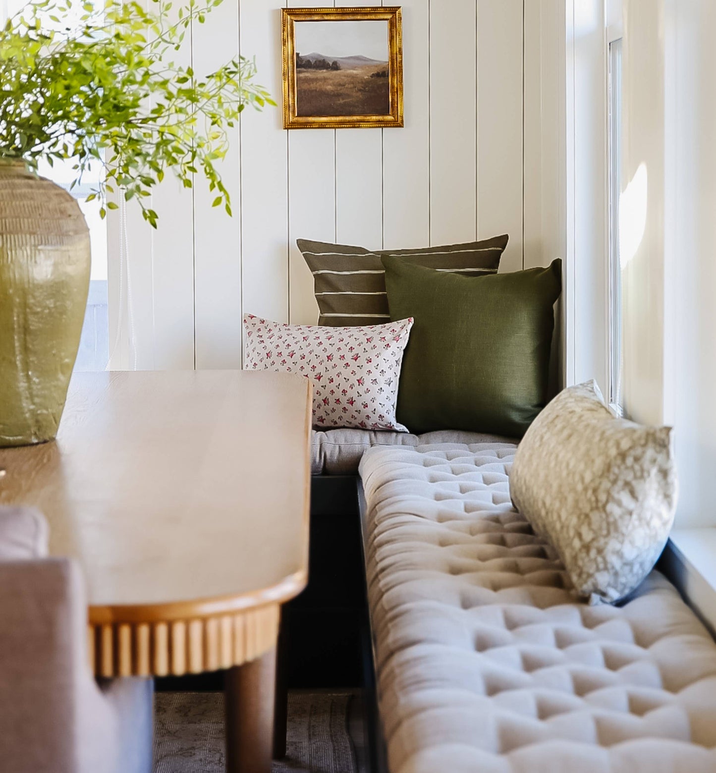 Olive Pillow Cover, Olive Green Pillow | Dark Olive: 18x18