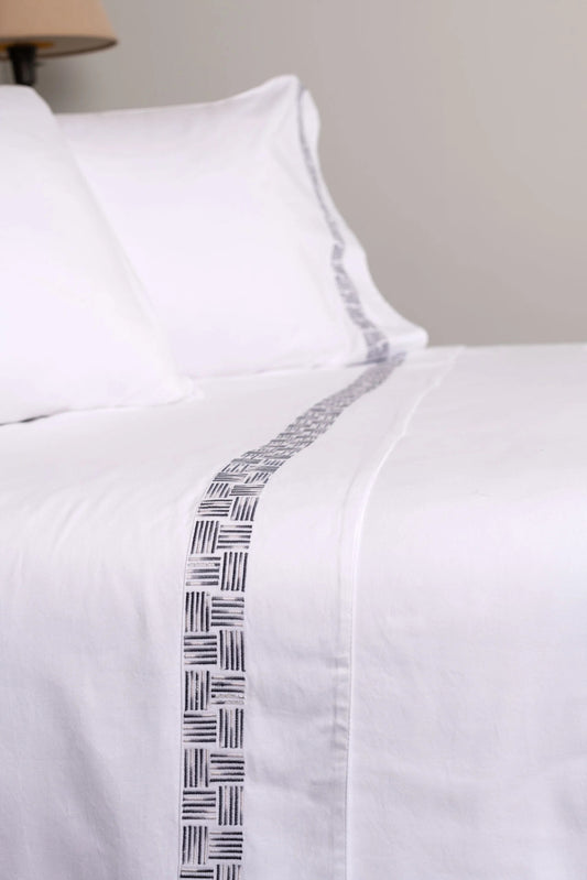 ANSEL SHEET SET- SADDLE