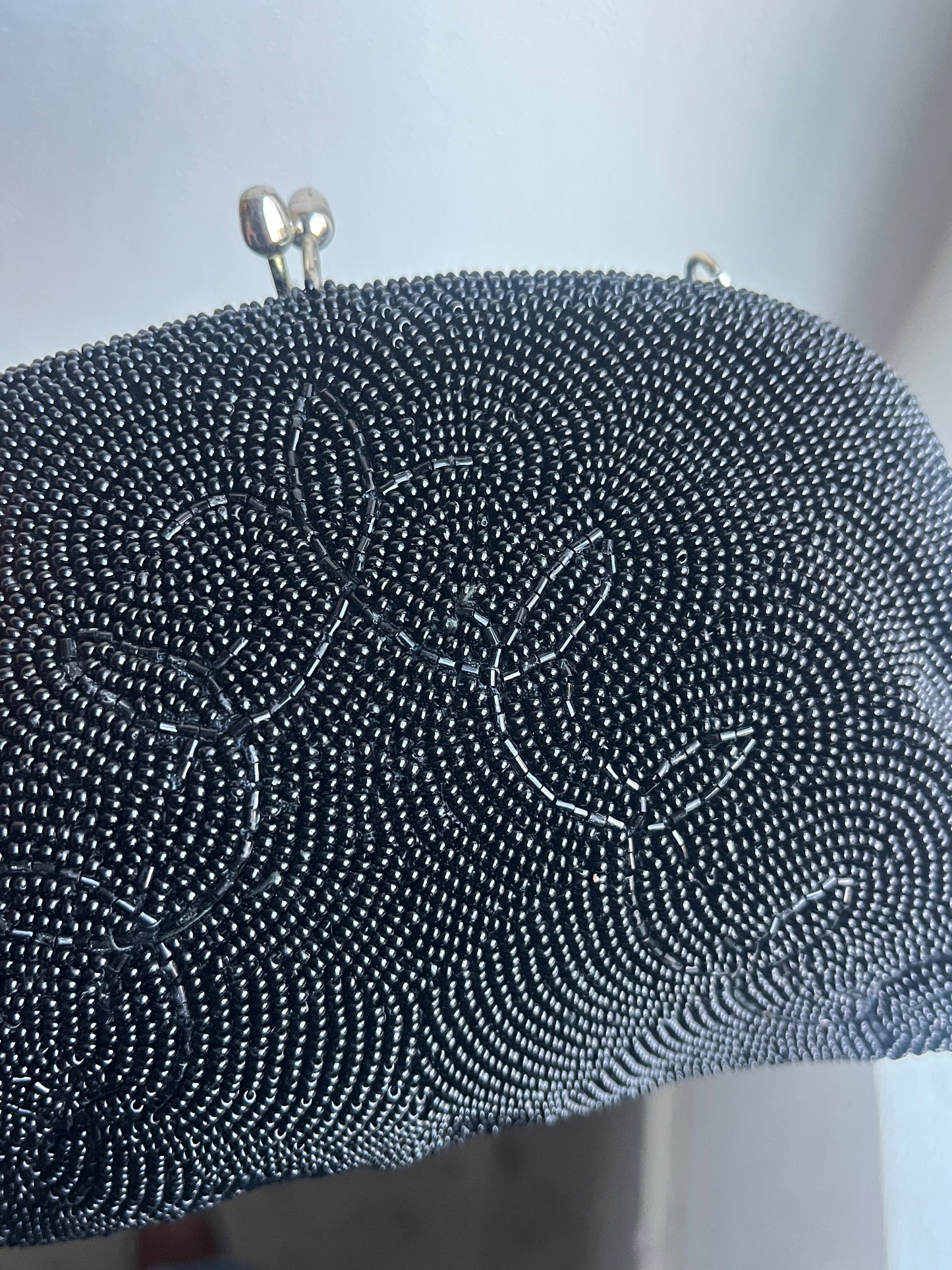 Kiss Lock Beaded Bag | Vintage