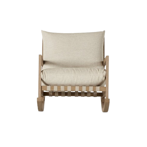 Aiken Outdoor Rocking Chair-Faye Sand