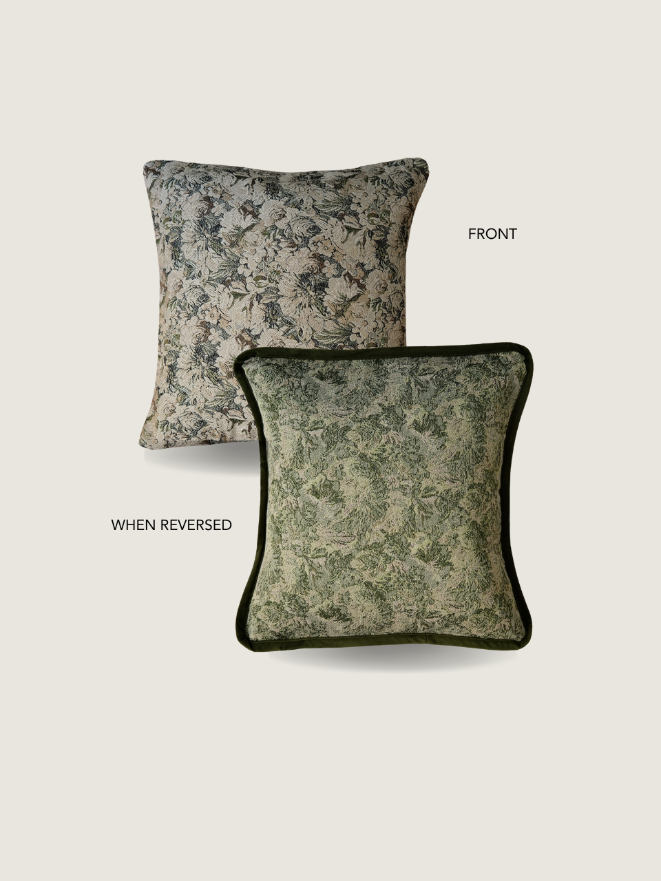 Gabrielle Tapestry Pillow: 18 x 18