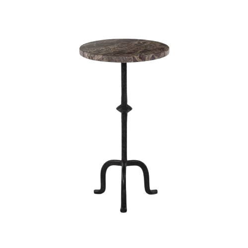Jocelyn End Table- Garnet Marble