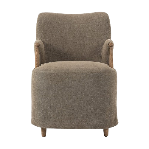 Brently Dining Chair-Broadway Olive