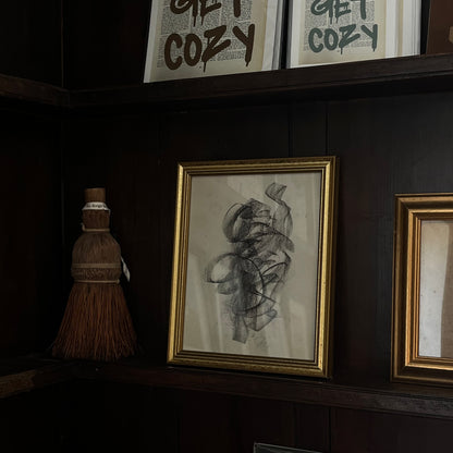 Charcoal Sketch Art | Vintage
