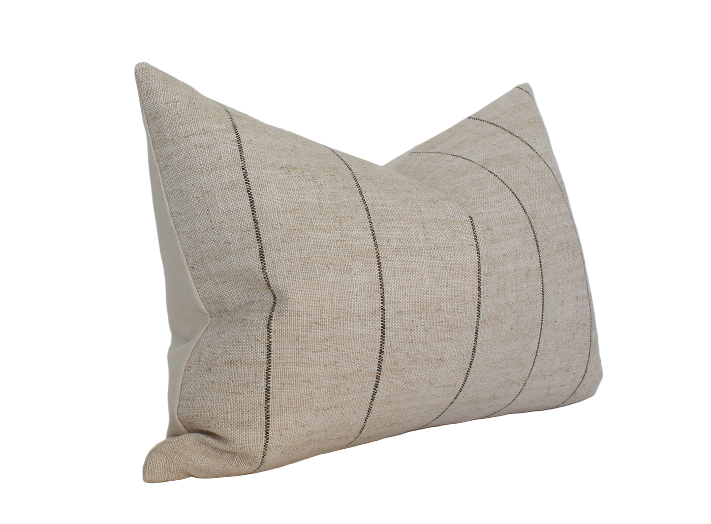 Neutral Striped Lumbar Cover  14x36