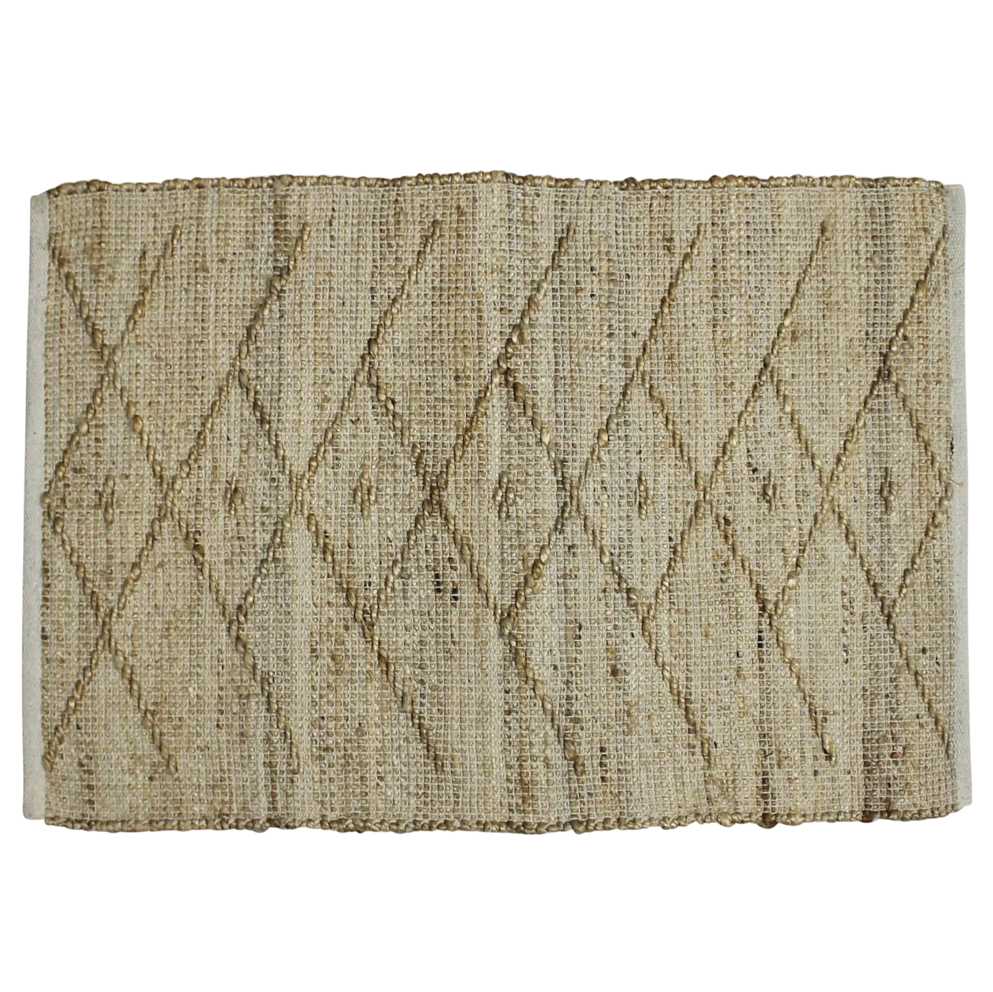 Malika Rug, Hemp, Natural 2x3