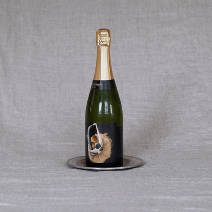 Pewter Wine Bottle Coaster