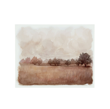 Autumn Mist | Watercolor Print