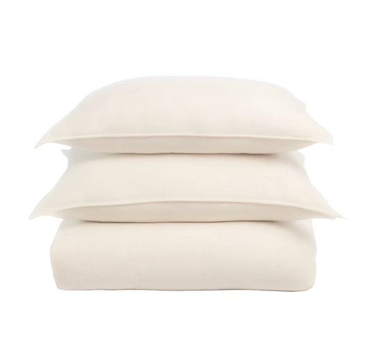 Baker Duvet: Broken White