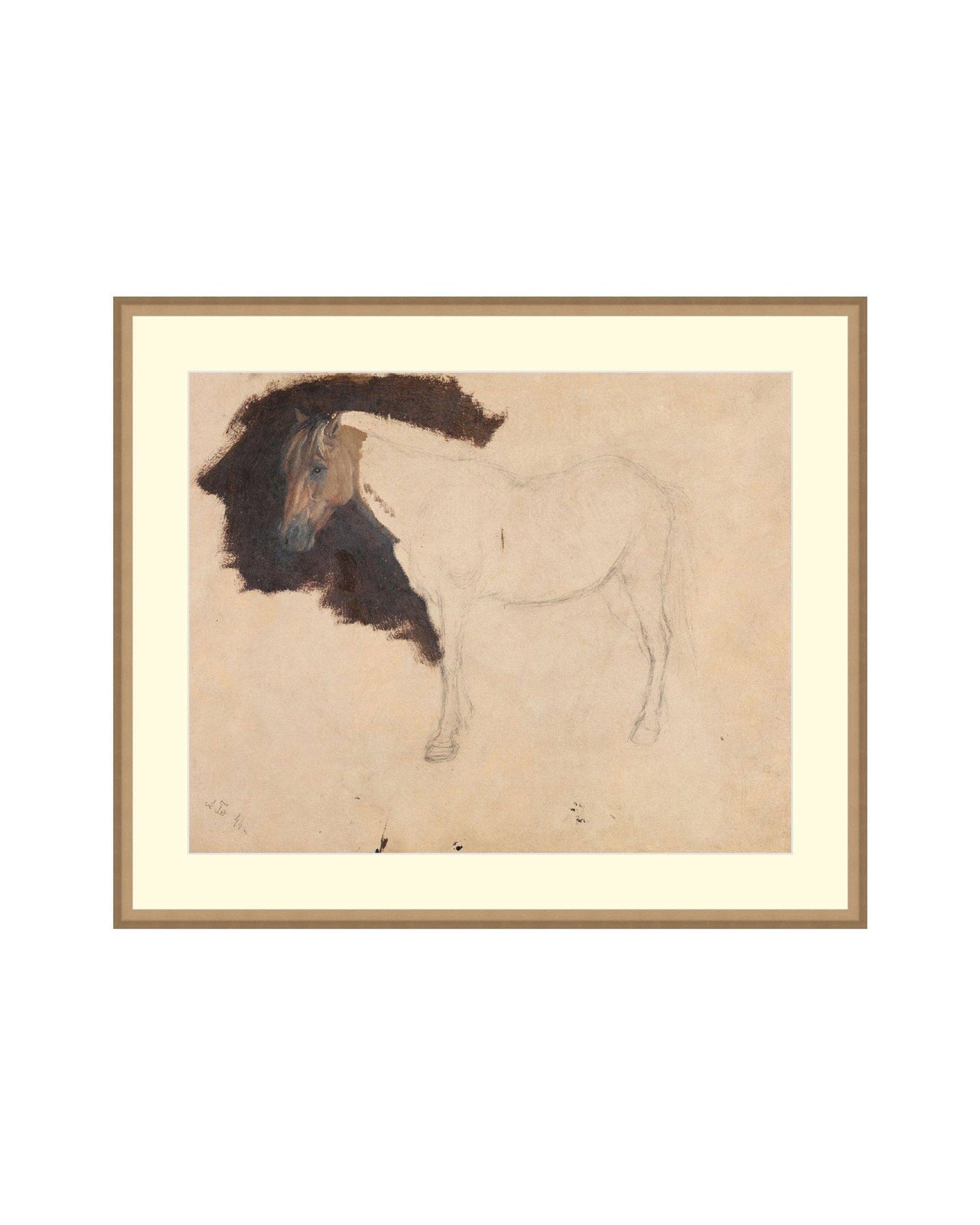 Study of a Horse III Print