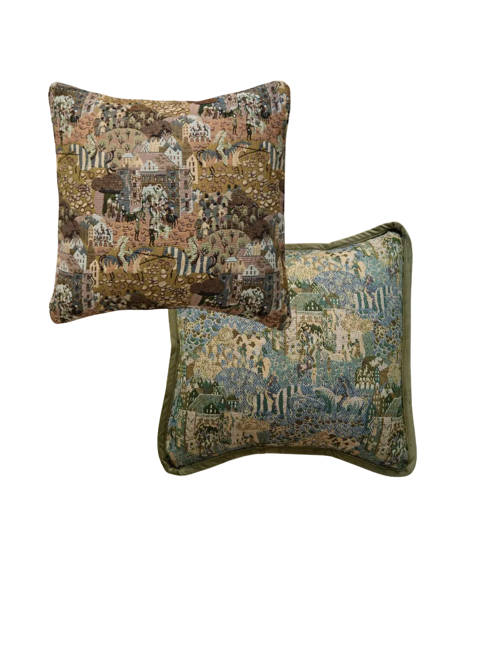 Olivia Tapestry Pillow: 22 x 22